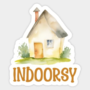 Indoorsy Sticker